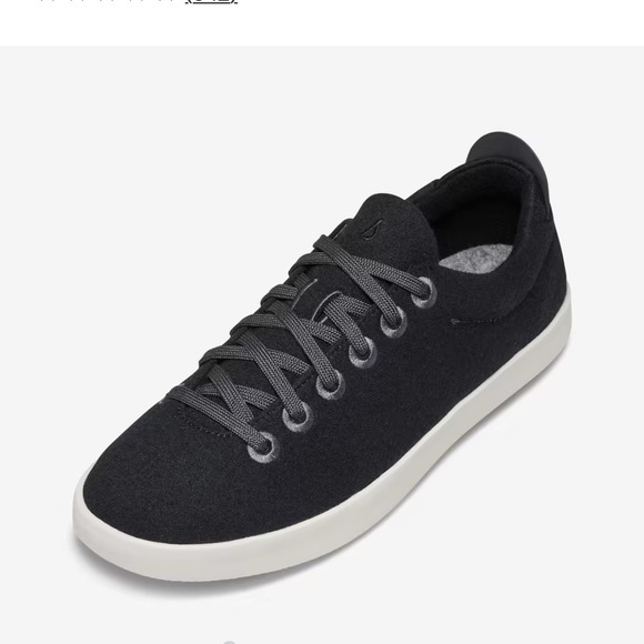 allbirds Other - Allbirds Black Wool Pipers Lace Up Sneakers 12